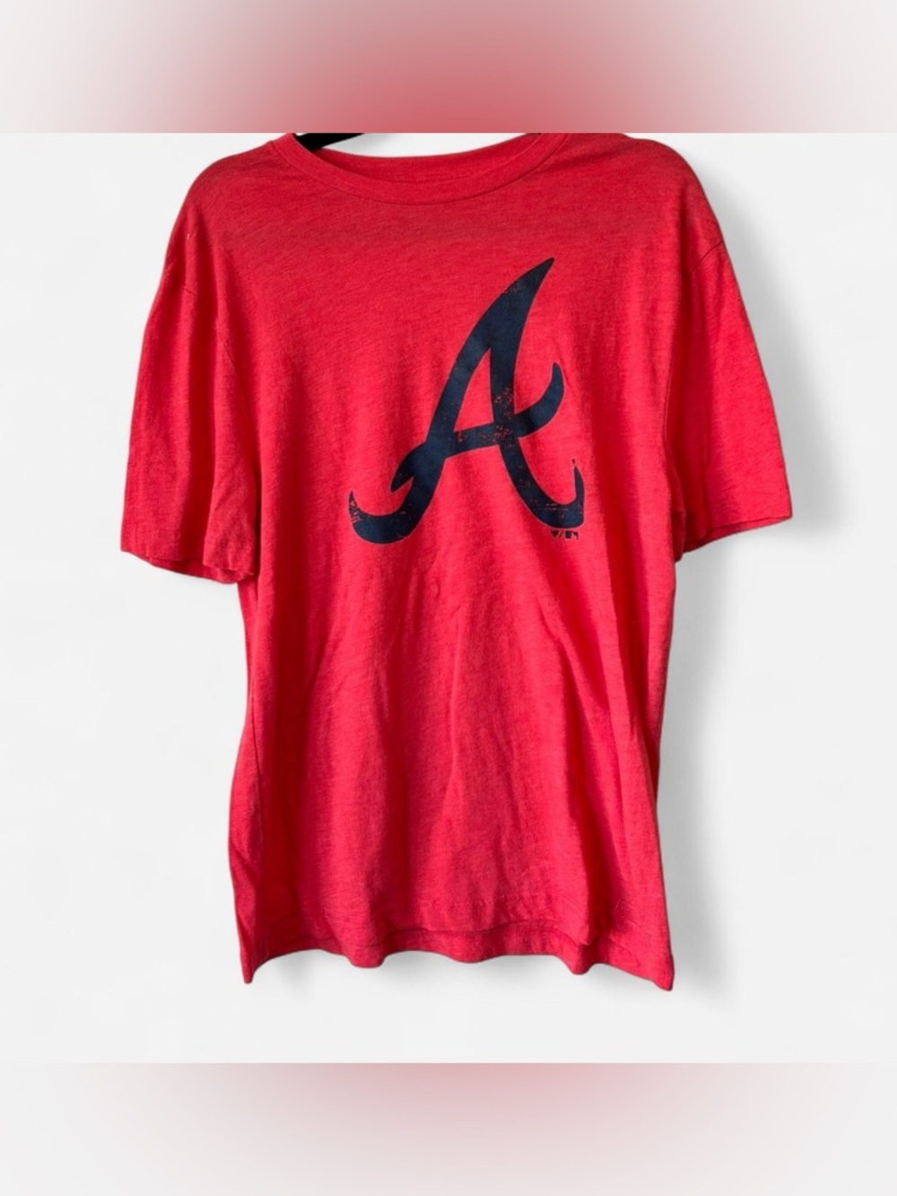 Braves Red T Shirt with “A” Logo